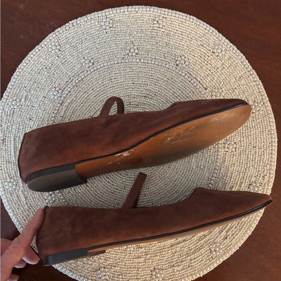 Madewell Brown Suede Flats - Picture 4 of 8